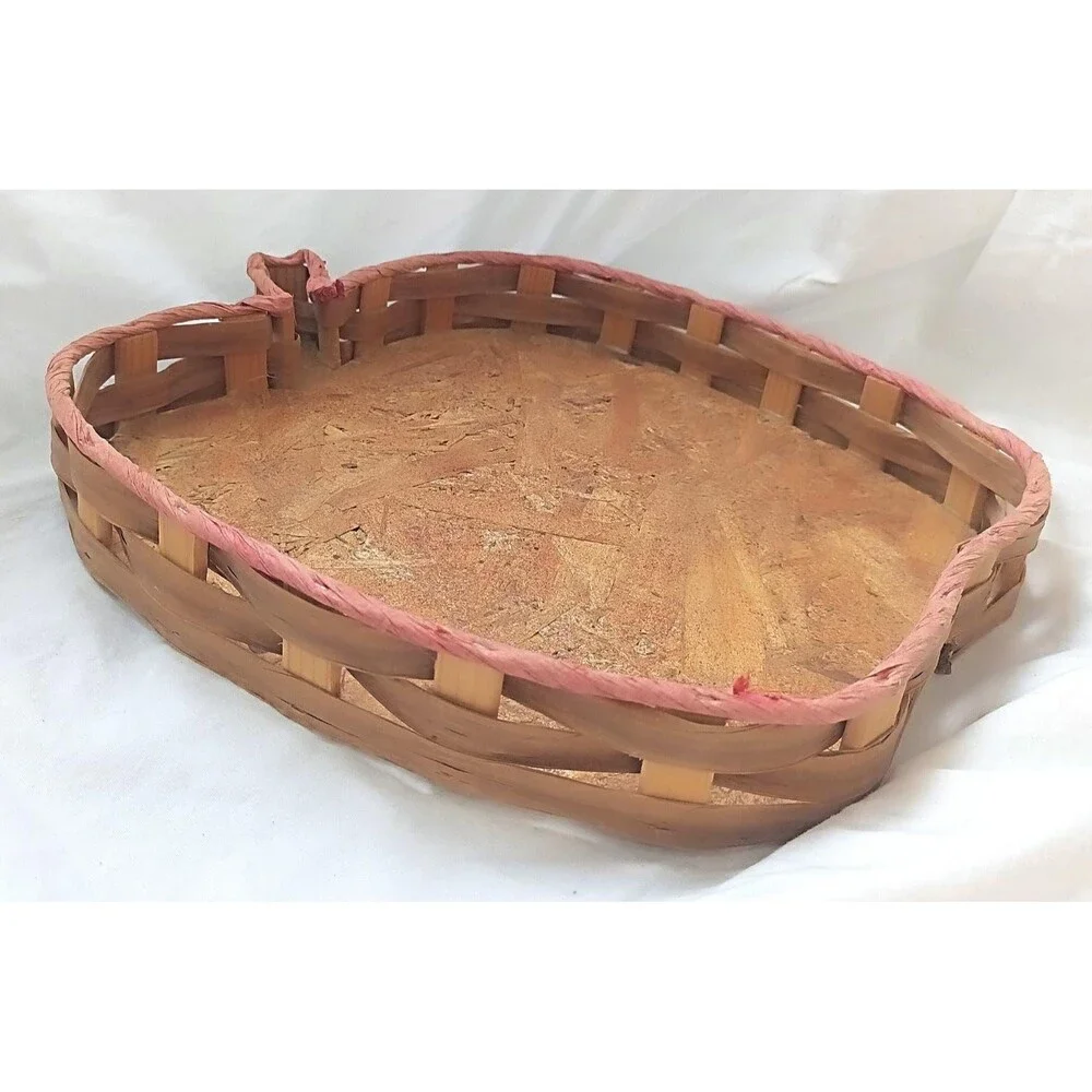 Vintage Apple Shaped Basket